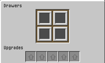 Обрамляющий стол storage drawers